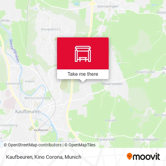 Карта Kaufbeuren, Kino Corona