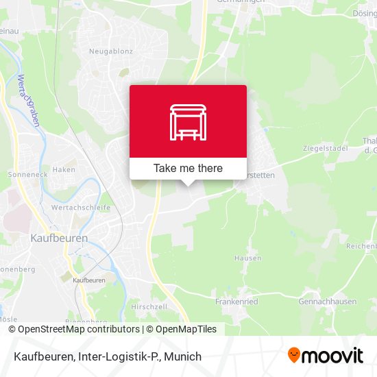 Kaufbeuren, Inter-Logistik-P. map