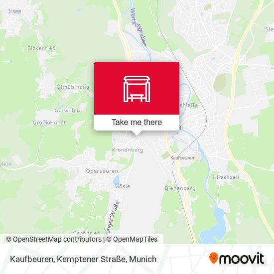 Kaufbeuren, Kemptener Straße map