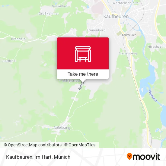 Карта Kaufbeuren, Im Hart