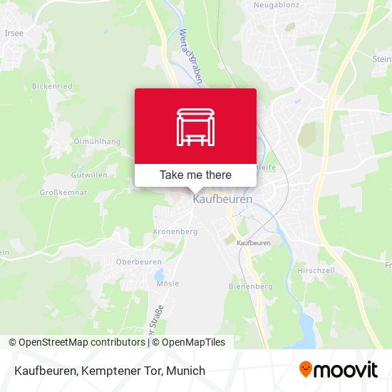 Kaufbeuren, Kemptener Tor map