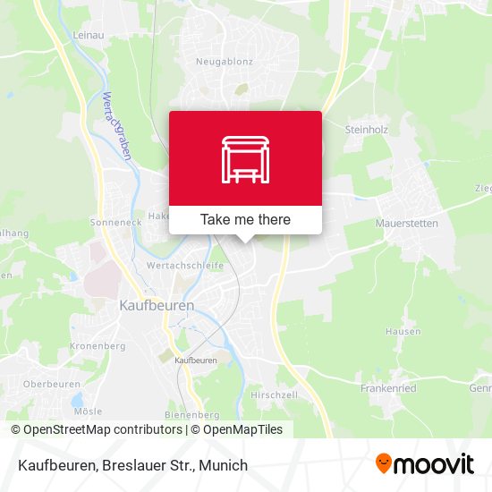 Kaufbeuren, Breslauer Str. map