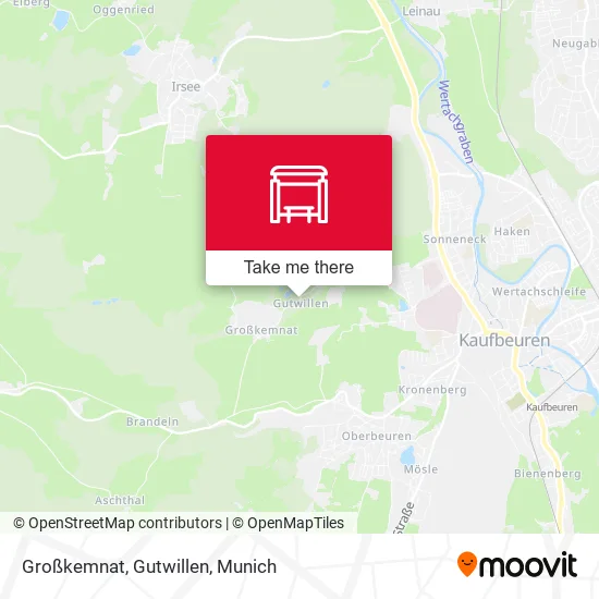 Карта Großkemnat, Gutwillen