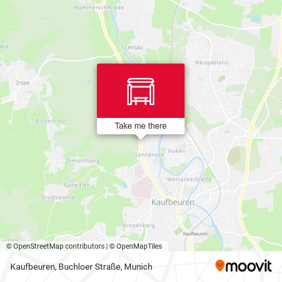 Kaufbeuren, Buchloer Straße map