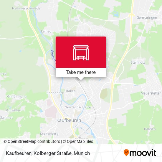 Kaufbeuren, Kolberger Straße map
