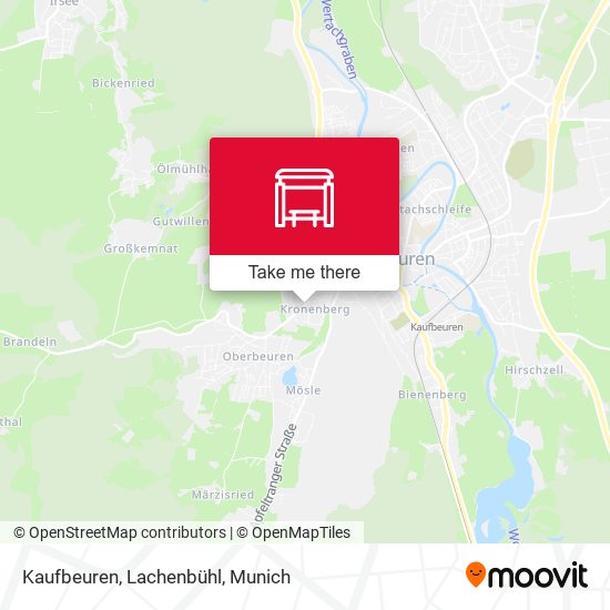 Kaufbeuren, Lachenbühl map
