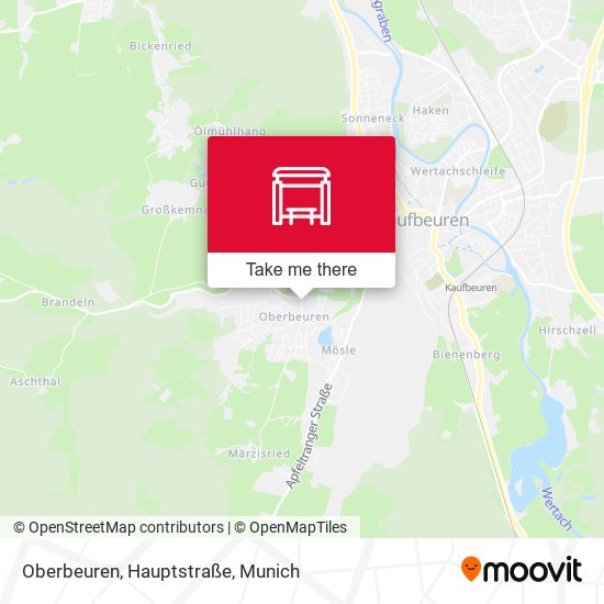 Oberbeuren, Hauptstraße map
