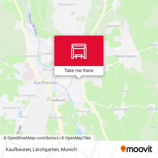 Kaufbeuren, Lärchgarten map