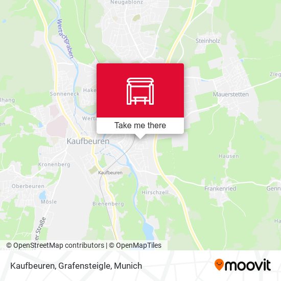 Kaufbeuren, Grafensteigle map