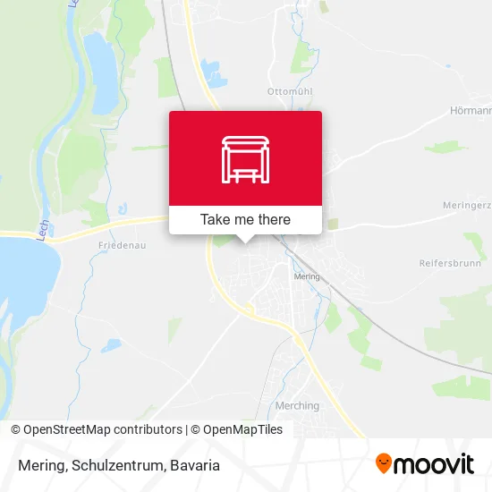 Карта Mering, Schulzentrum