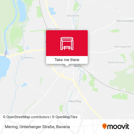 Карта Mering, Unterberger Straße