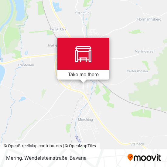 Mering, Wendelsteinstraße map