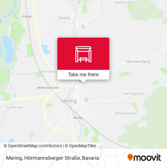 Mering, Hörmannsberger Straße map