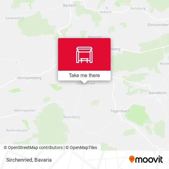 Карта Sirchenried