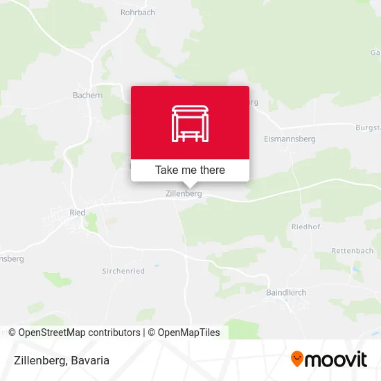 Карта Zillenberg