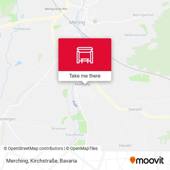 Merching, Kirchstraße map