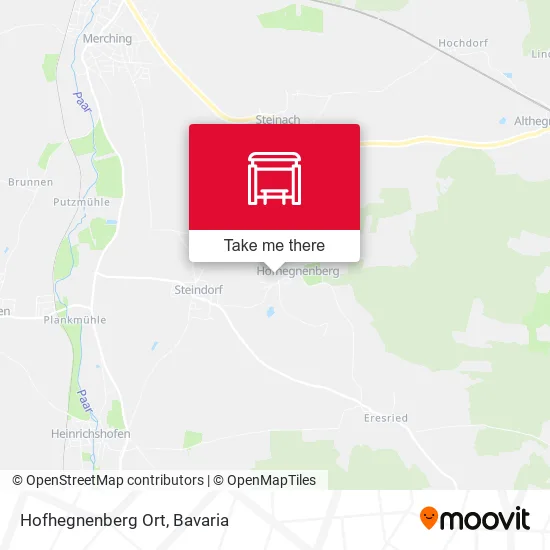 Карта Hofhegnenberg Ort