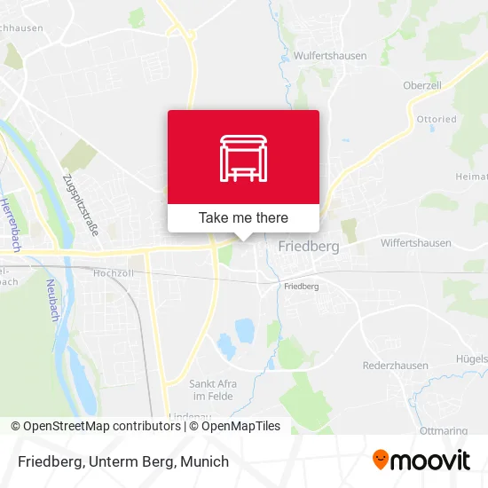 Карта Friedberg, Unterm Berg