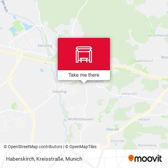 Haberskirch, Kreisstraße map