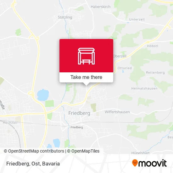 Карта Friedberg, Ost