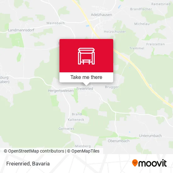 Карта Freienried