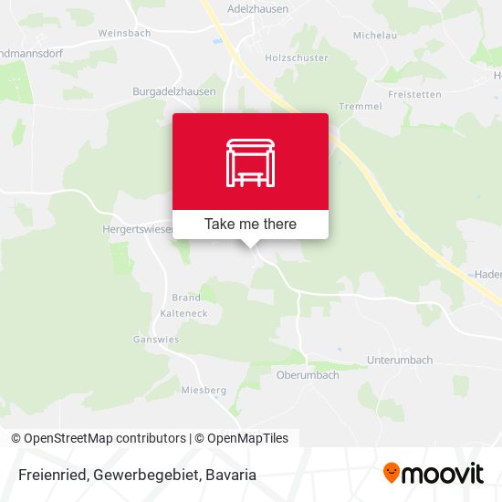 Freienried, Gewerbegebiet map