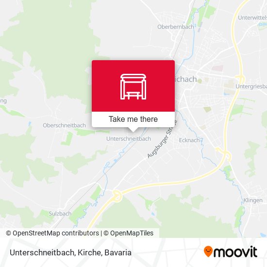 Unterschneitbach, Kirche map