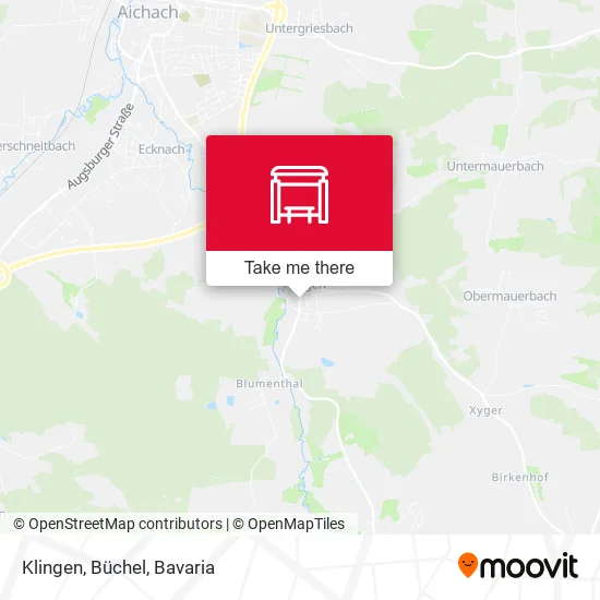 Карта Klingen, Büchel