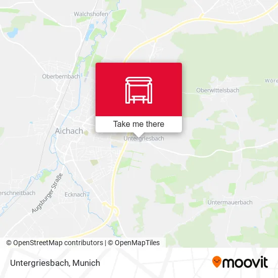 Карта Untergriesbach