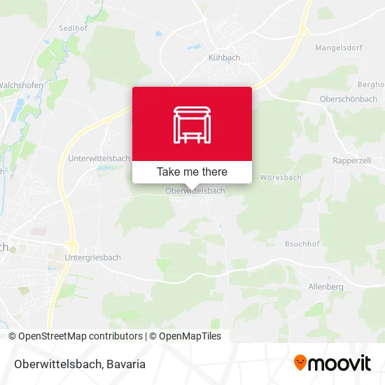Карта Oberwittelsbach