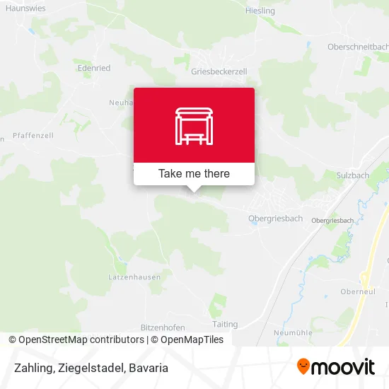 Карта Zahling, Ziegelstadel