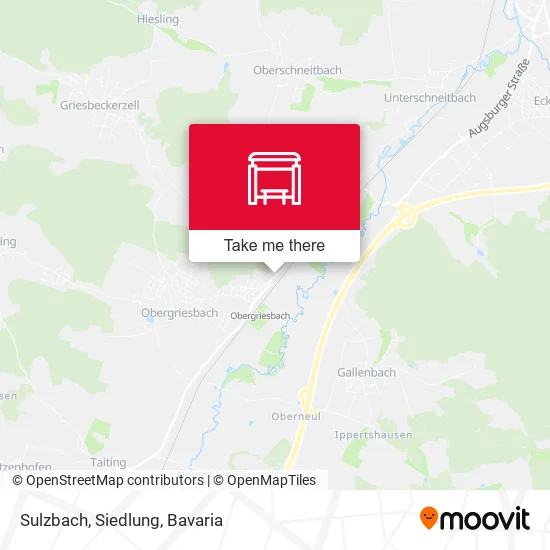 Карта Sulzbach, Siedlung