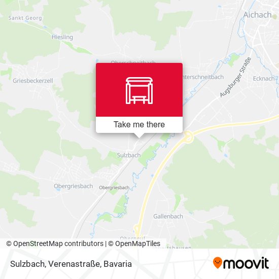 Sulzbach, Verenastraße map