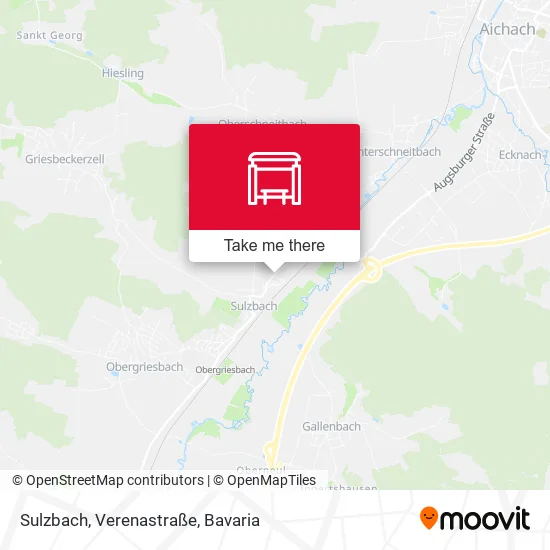 Карта Sulzbach, Verenastraße
