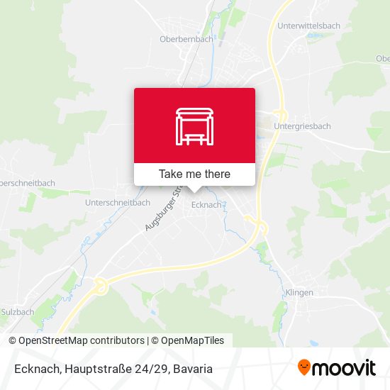 Ecknach, Hauptstraße 24/29 map