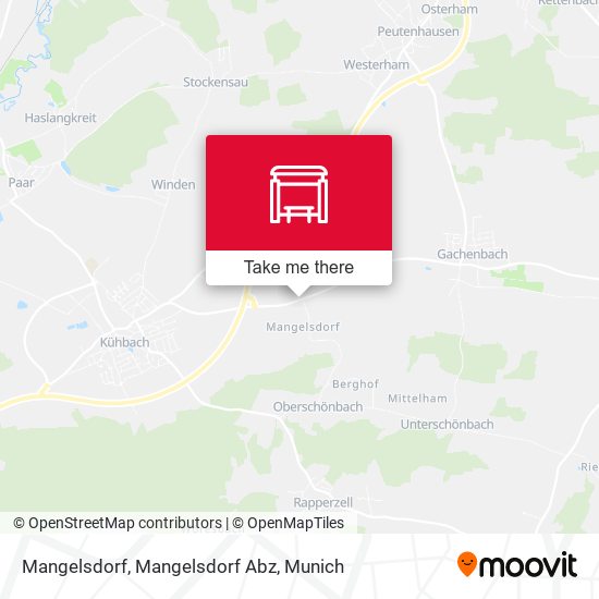 Mangelsdorf, Mangelsdorf Abz map