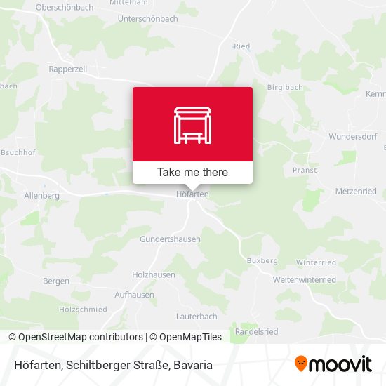 Höfarten, Schiltberger Straße map