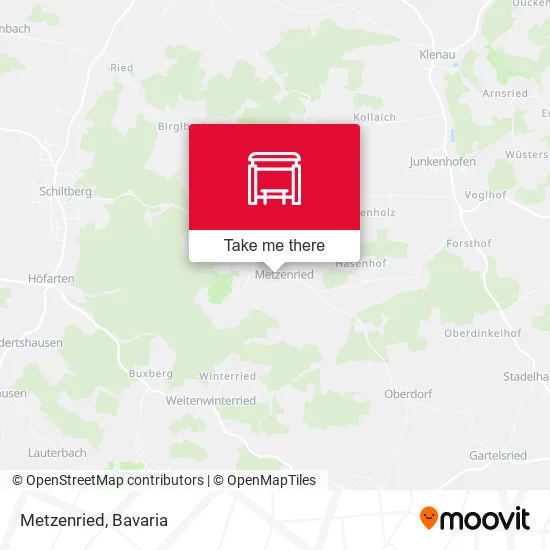 Карта Metzenried