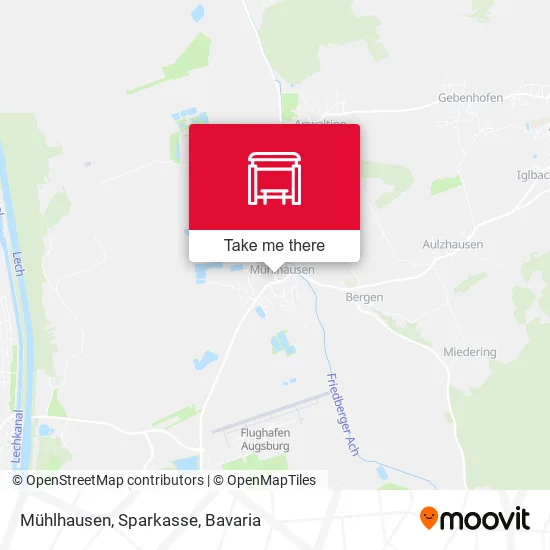 Карта Mühlhausen, Sparkasse