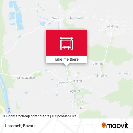 Карта Unterach