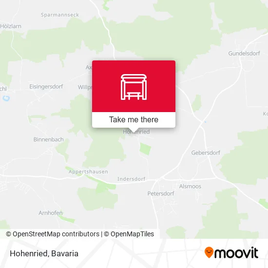 Карта Hohenried