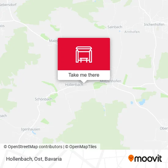 Карта Hollenbach, Ost