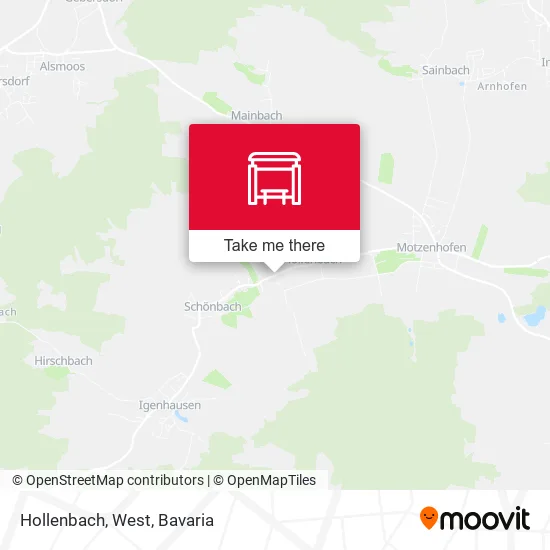 Карта Hollenbach, West
