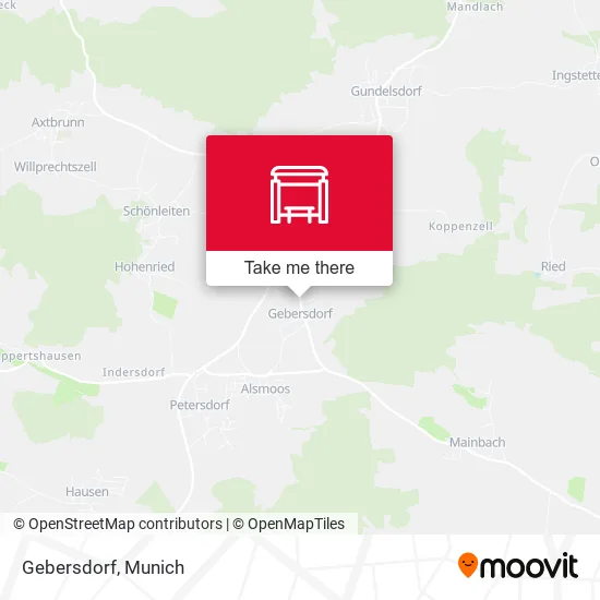 Карта Gebersdorf