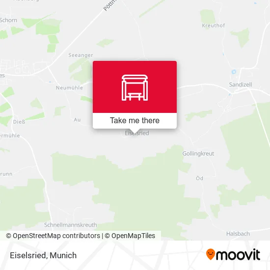Карта Eiselsried