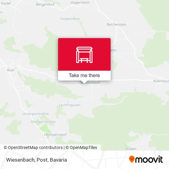 Карта Wiesenbach, Post