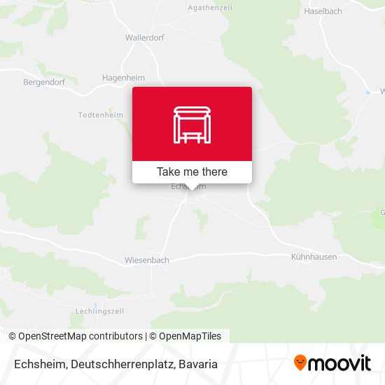Echsheim, Deutschherrenplatz map