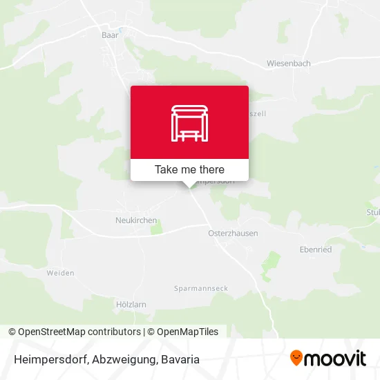 Карта Heimpersdorf, Abzweigung
