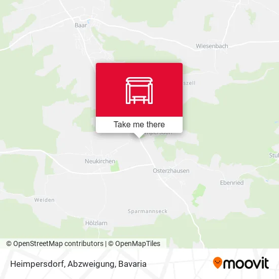 Карта Heimpersdorf, Abzweigung