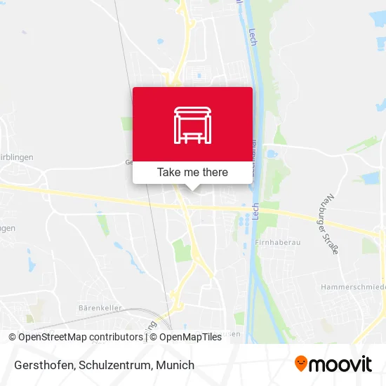 Карта Gersthofen, Schulzentrum